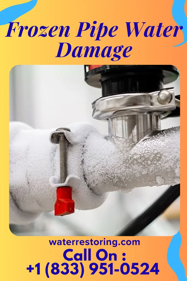 Frozen Pipe Water Damage in Chest Springs, PA